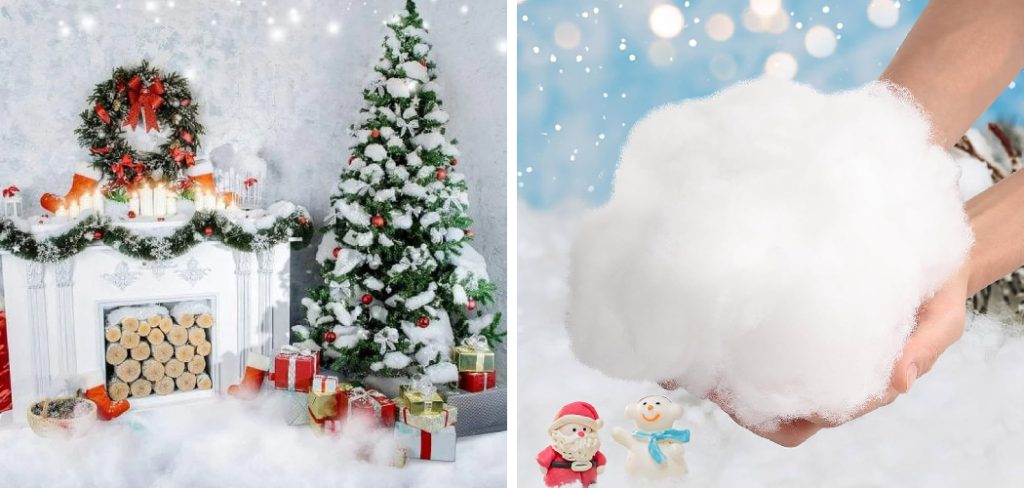 How to Decorate with Fake Snow