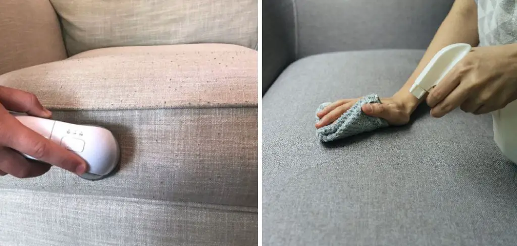 How to Fix Pilling Couch