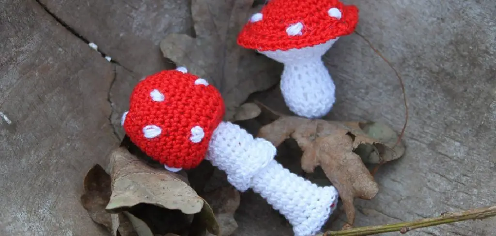 How to Knit a Mushroom