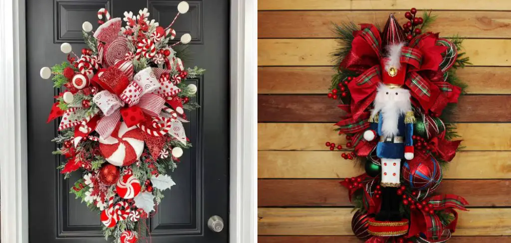 How to Make Teardrop Wreath