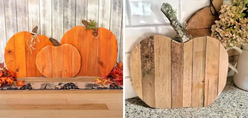 How to Make Wood Pumpkins