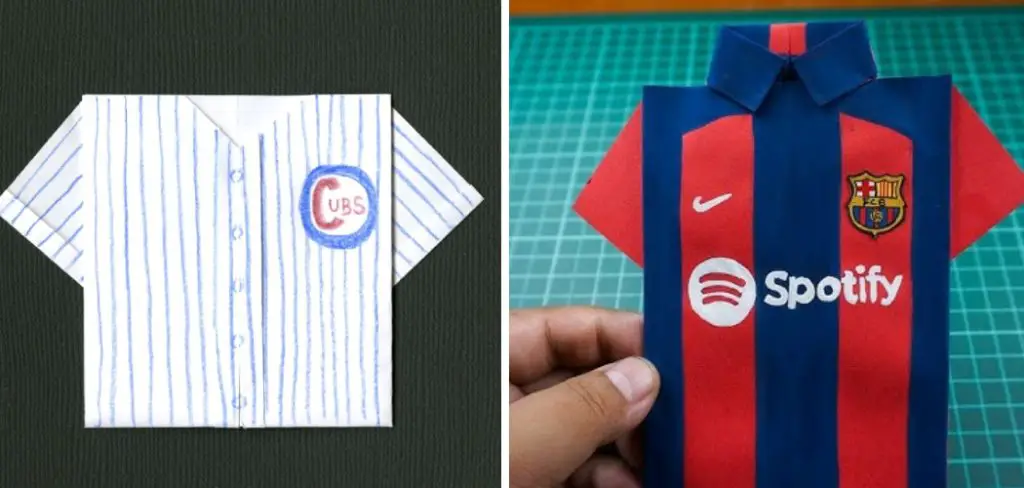 How to Make a Paper Jersey