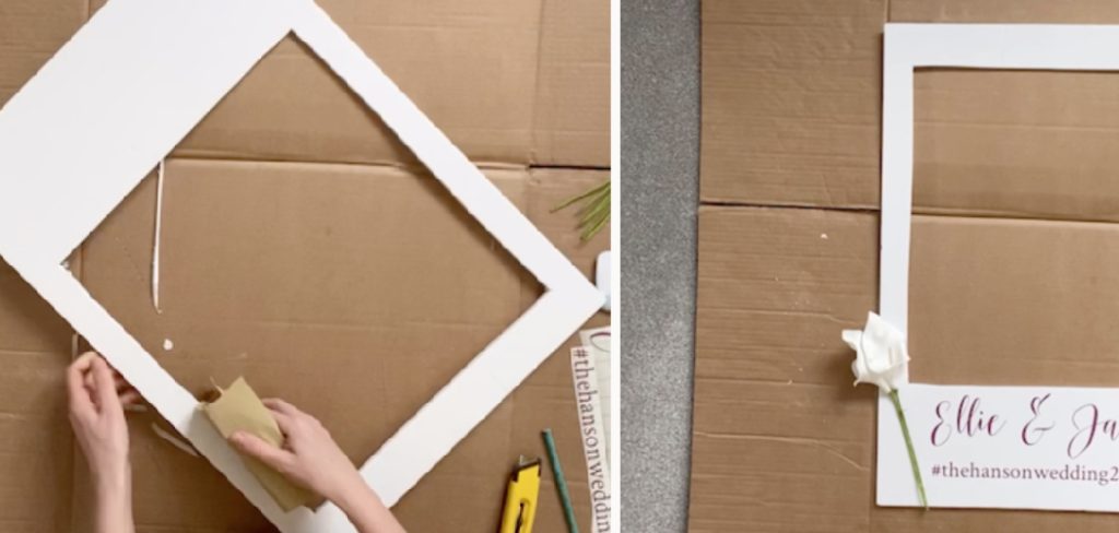 How to Make a Photo Booth Frame