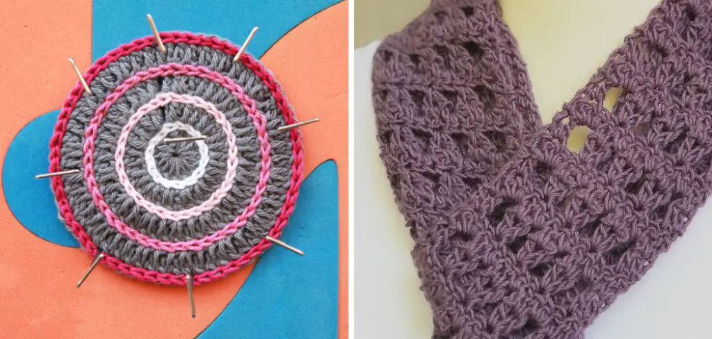 How to Steam Block Crochet