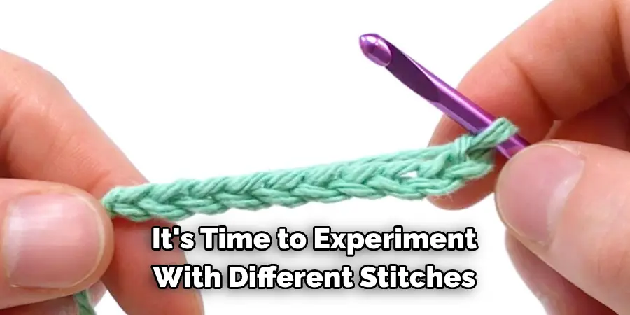 It's Time to Experiment With Different Stitches