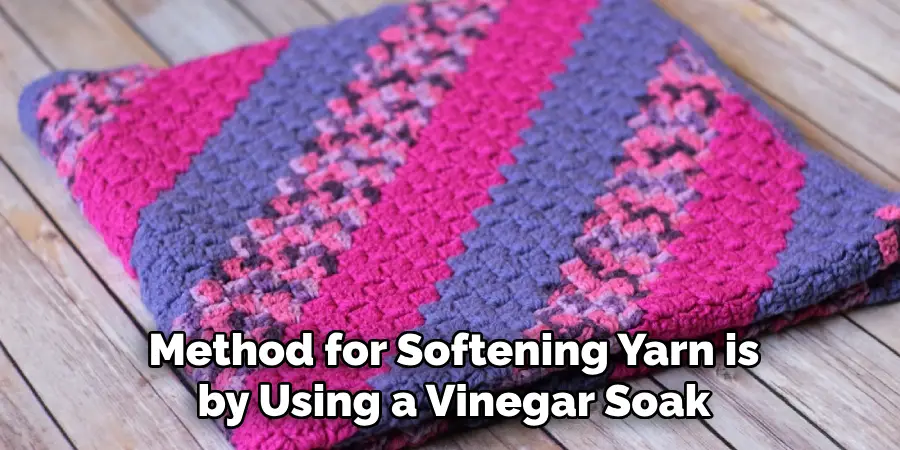 Method for Softening Yarn is by Using a Vinegar Soak