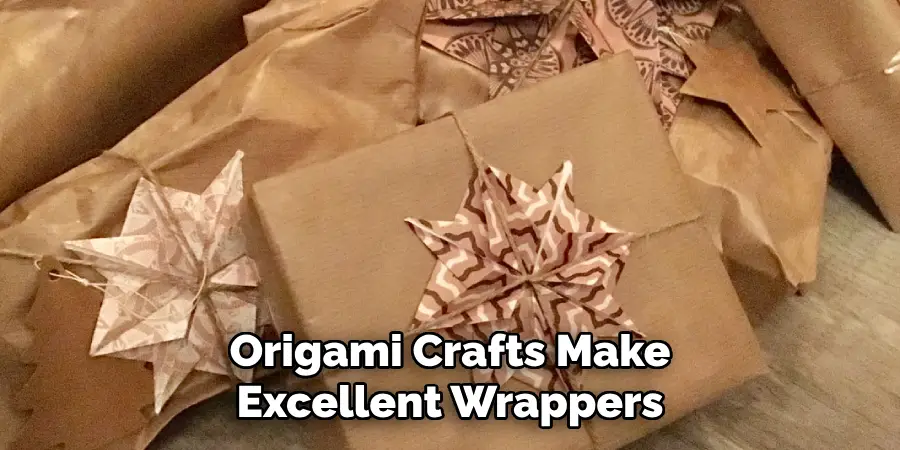 Origami Crafts Make Excellent Wrappers