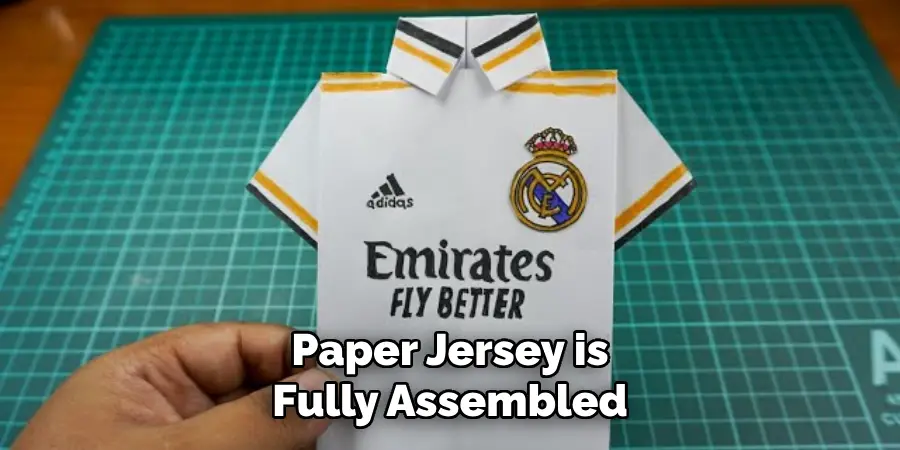 Paper Jersey is Fully Assembled