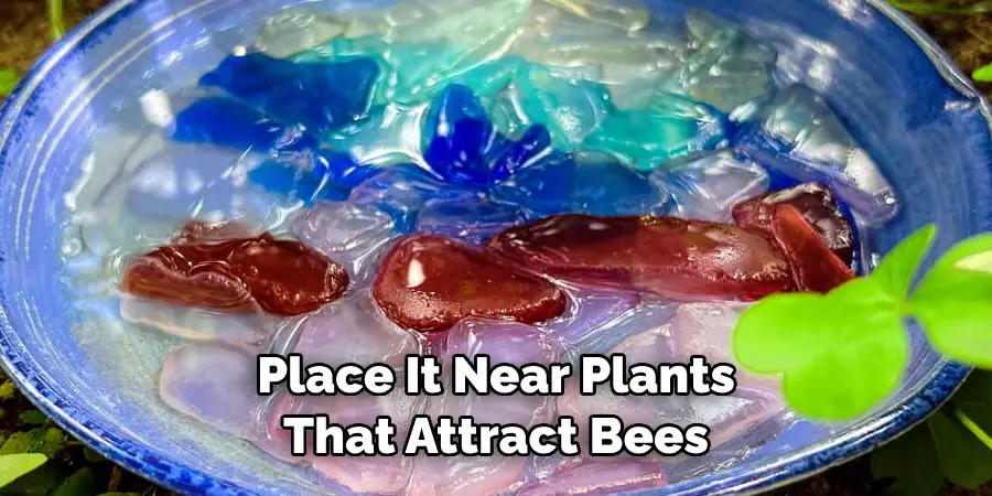 Place It Near Plants 
That Attract Bees