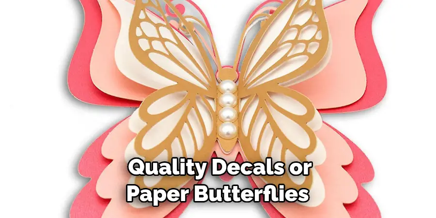 Quality Decals or Paper Butterflies