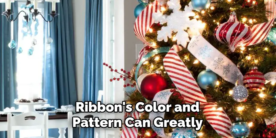 Ribbon's Color and Pattern Can Greatly