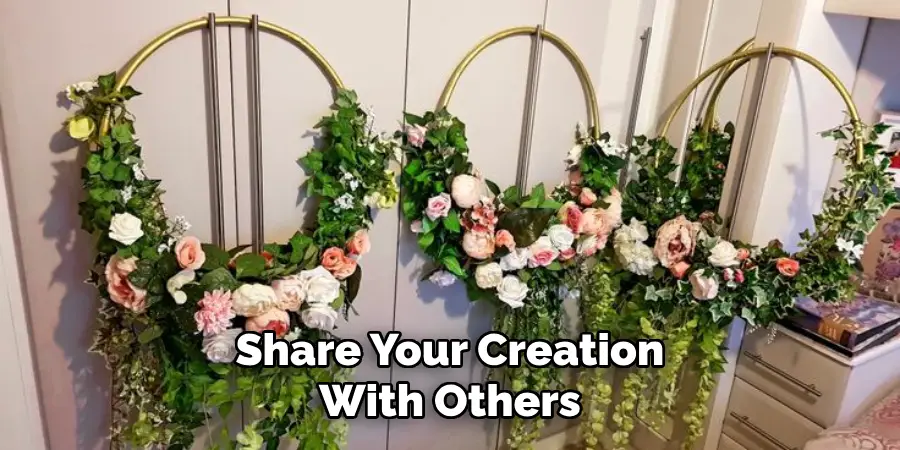 Share Your Creation With Others