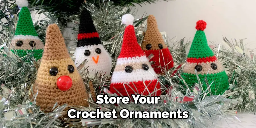 Store Your Crochet Ornaments