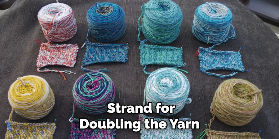  Strand for Doubling the Yarn