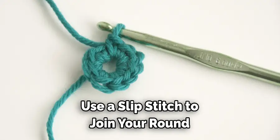 Use a Slip Stitch to Join Your Round