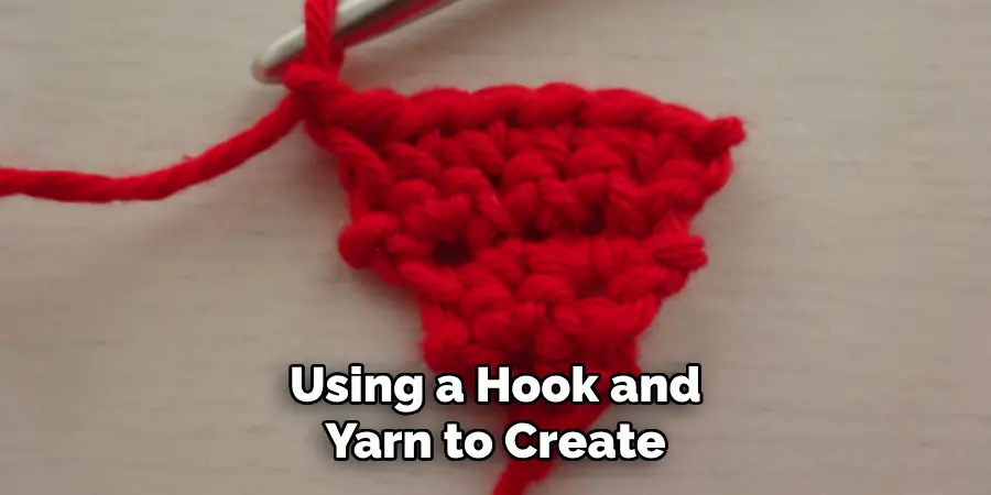 Using a Hook and Yarn to Create