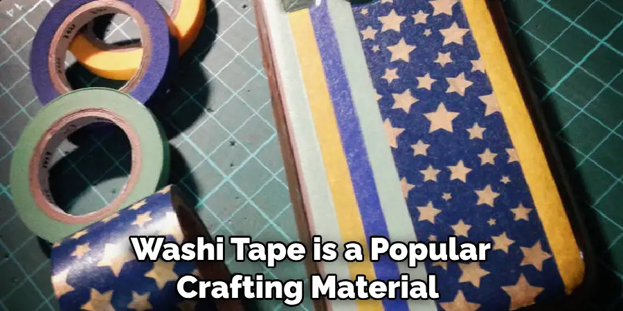 Washi Tape is a Popular Crafting Material 