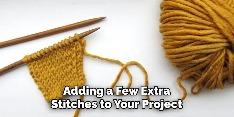 Adding a Few Extra Stitches to Your Project