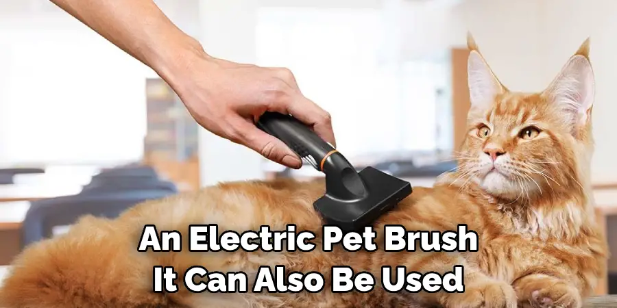 An Electric Pet Brush It Can Also Be Used