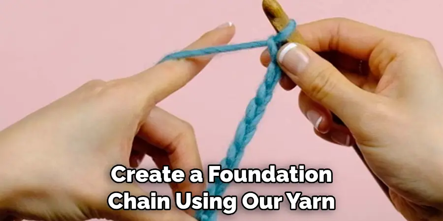 Create a Foundation Chain Using Our Yarn