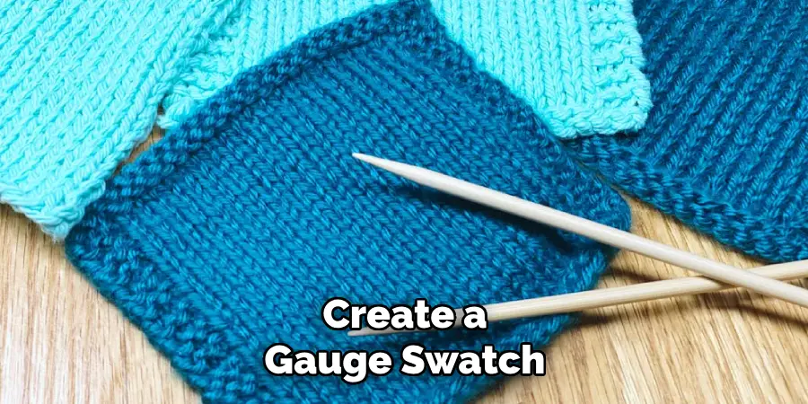 Create a Gauge Swatch