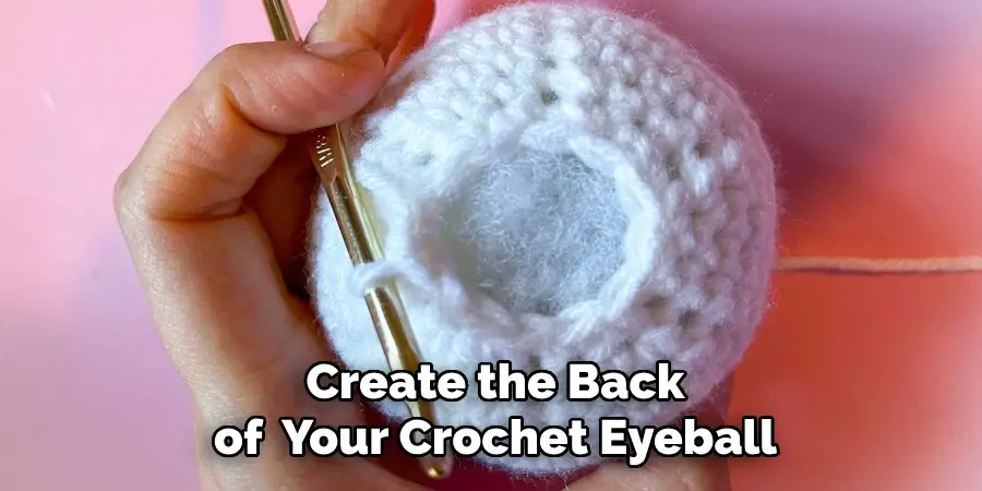 Create the Back of Your Crochet Eyeball