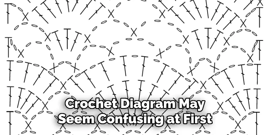 Crochet Diagram May Seem Confusing at First