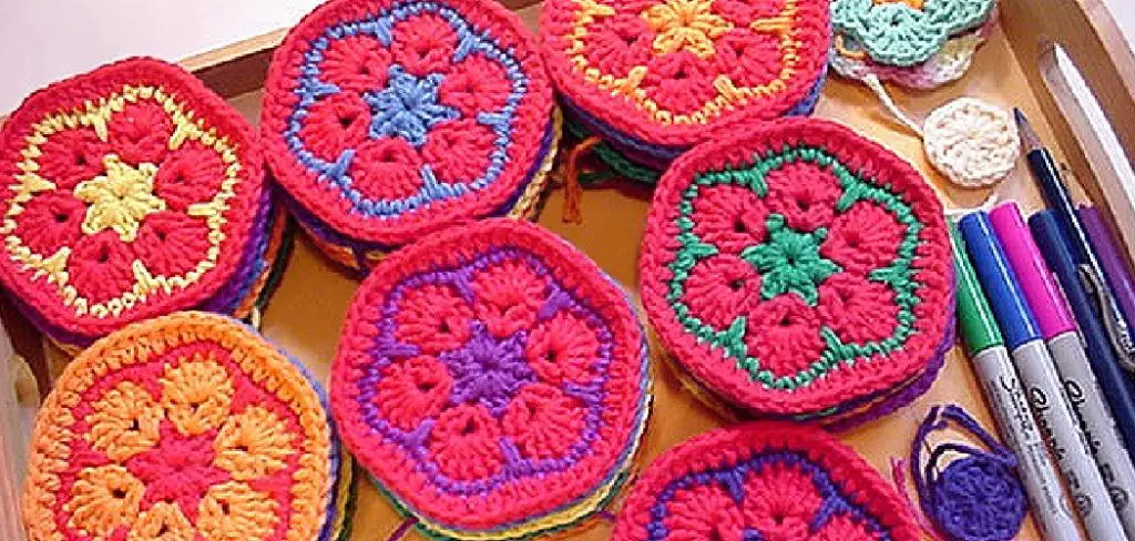 How to Crochet a Circle Into a Square