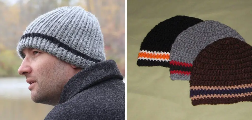 How to Crochet a Men's Beanie