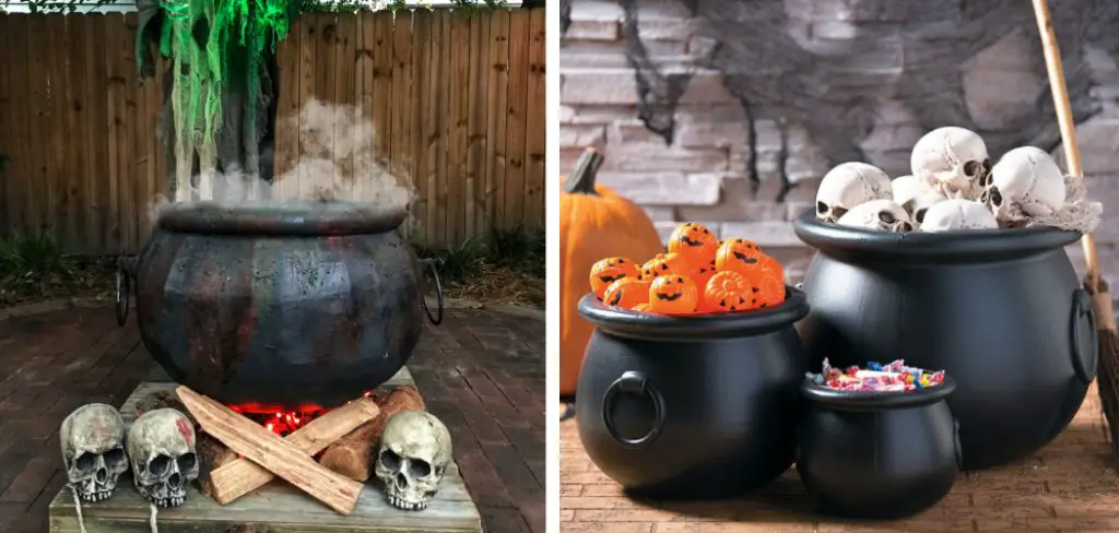 How to Decorate a Cauldron for Halloween