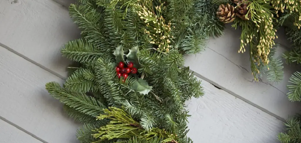 How to Flock a Wreath