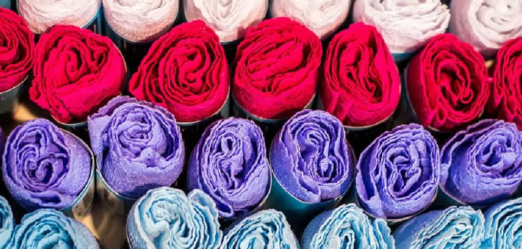 How to Roll a Rose Wrap