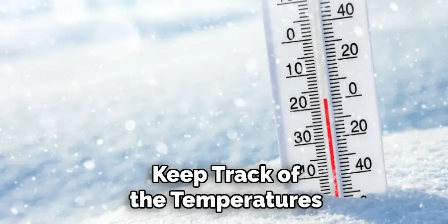 Keep Track of the Temperatures