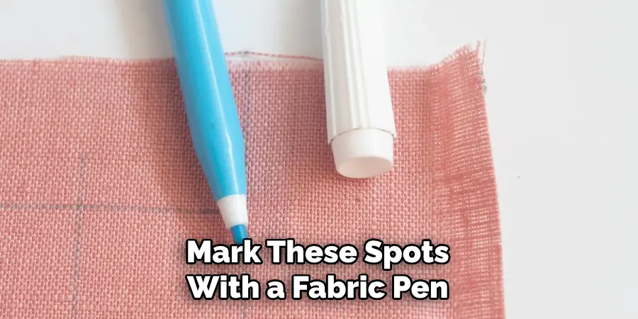 Mark These Spots With a Fabric Pen