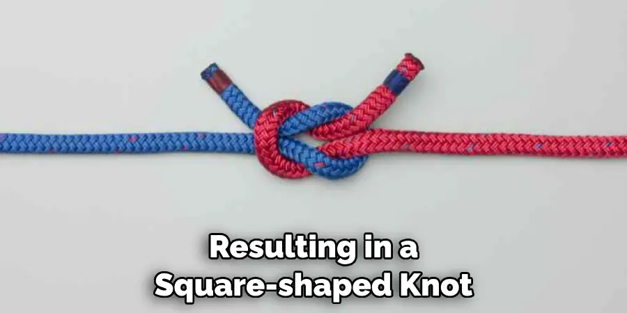 Resulting in a Square-shaped Knot