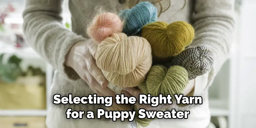 Selecting the Right Yarn for a Puppy Sweater