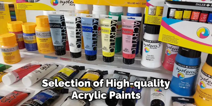 Selection of High-quality Acrylic Paints