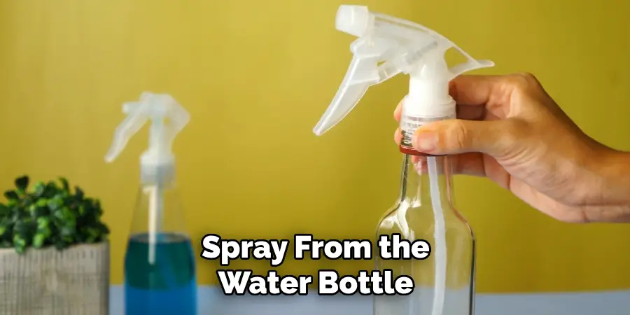 Spray From the Water Bottle