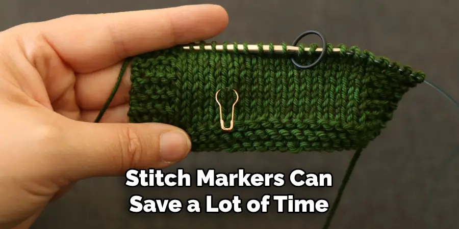 Stitch Markers Can Save a Lot of Time