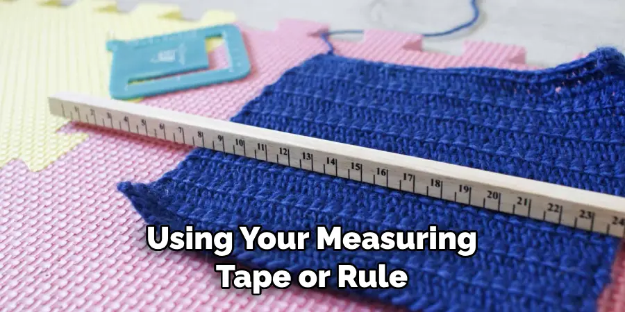 Using Your Measuring Tape or Rule