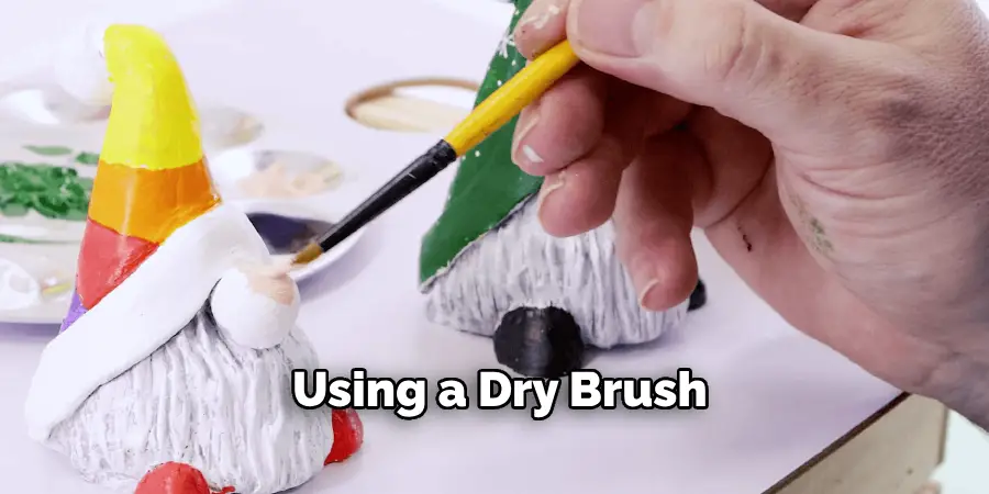 Using a Dry Brush