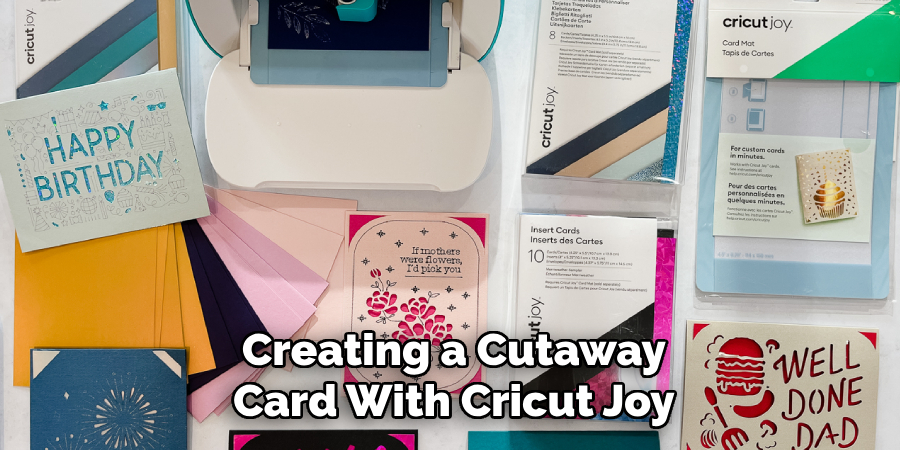 Creating a Cutaway Card With Cricut Joy