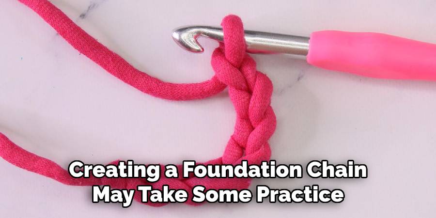 Creating a Foundation Chain May Take Some Practice