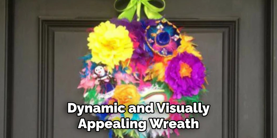 Dynamic and Visually Appealing Wreath