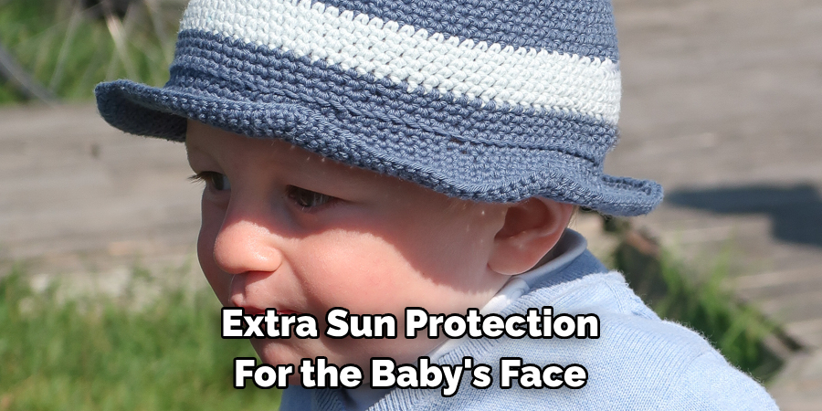 Extra Sun Protection For the Baby's Face