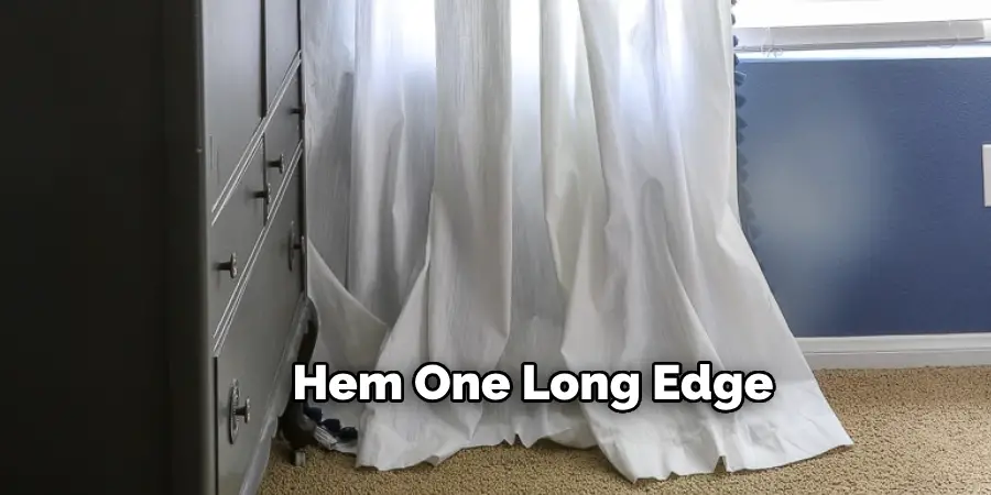 Hem One Long Edge