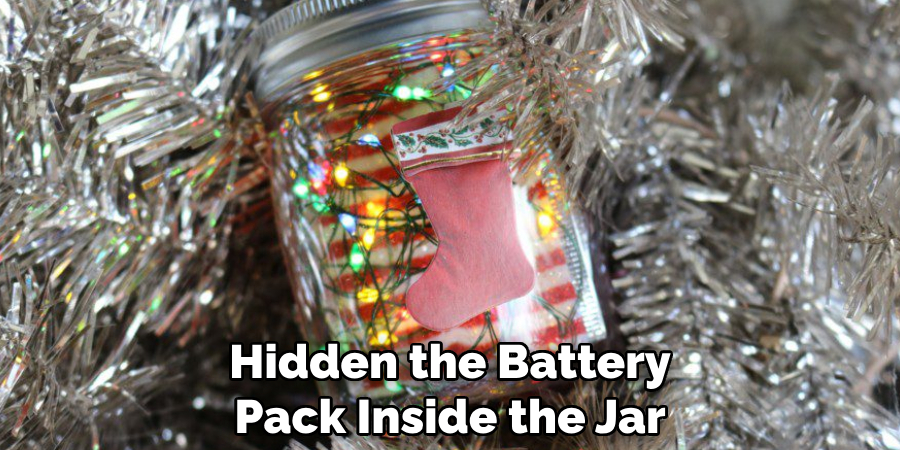 Hidden the Battery Pack Inside the Jar