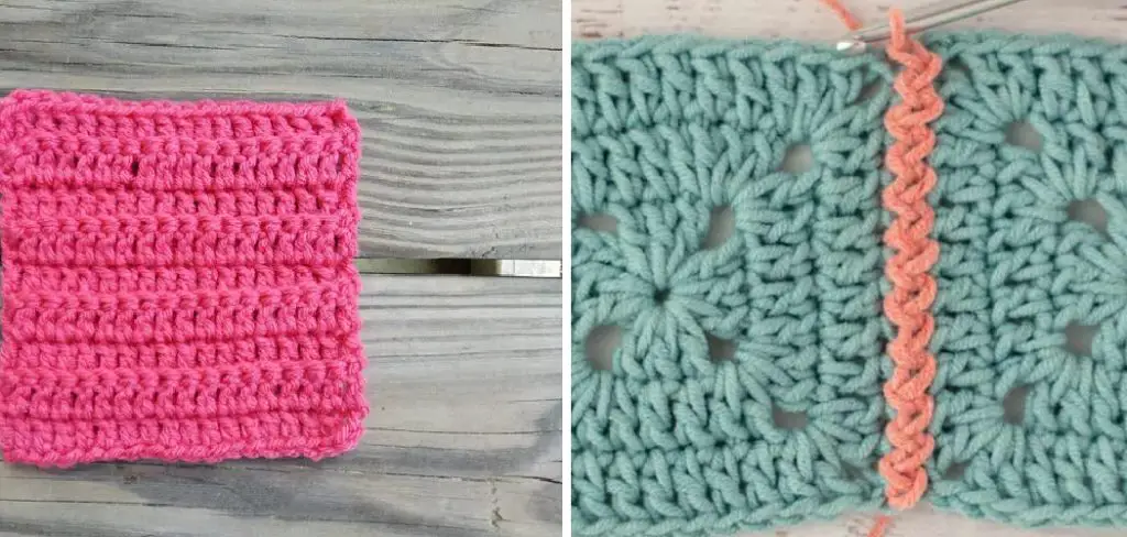 How to Crochet Together Squares