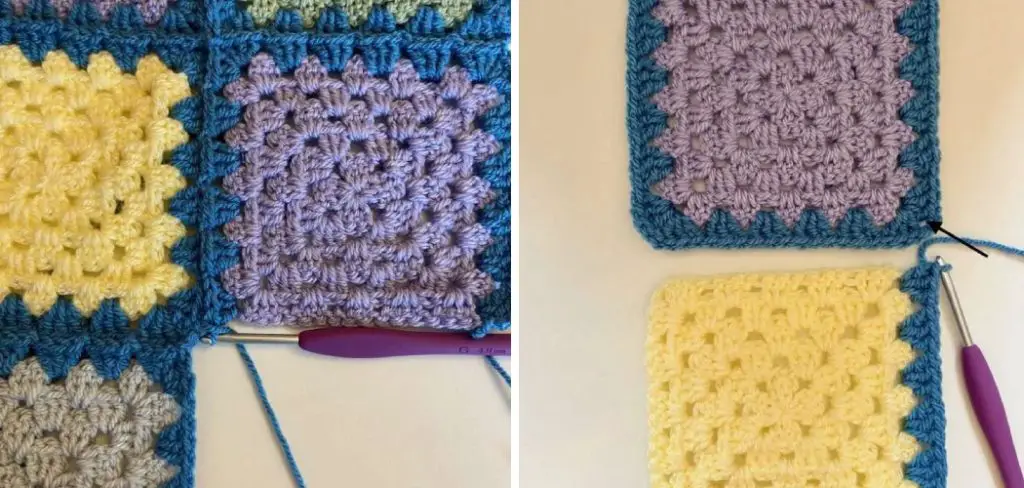 How to Join as You Go Granny Squares