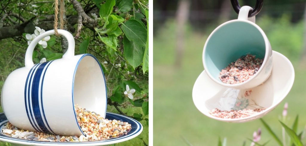 How to Make Teacup Bird Feeders